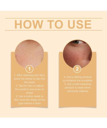 Taches de Rousseur Artificielles | Stylo Points de Beaut Tampons Beaut R sistants l'Eau pour Maquillage Naturel Effet Rousseur Authentique ZP-A01-0029-01 - Buy Online on GoSupps.com