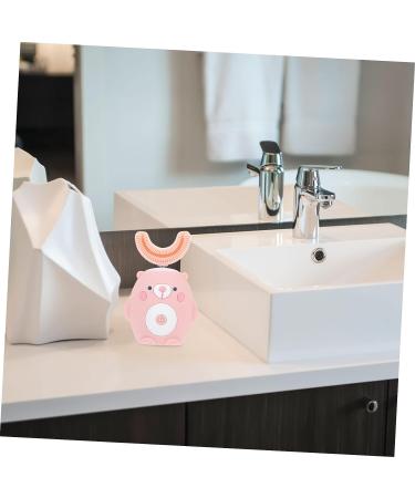 TOYANDONA Kids Rechargeable Electric Toothbrush - Pink Vibrating Toothbrush for Children - Buy Online on GoSupps.com