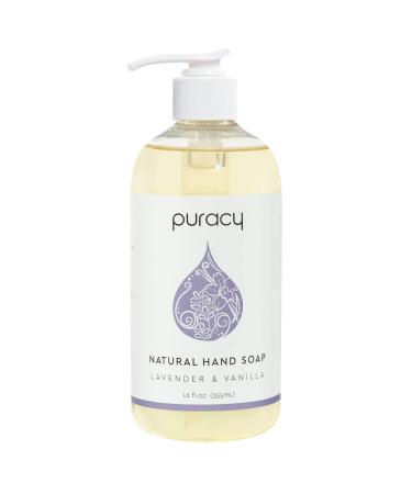Puracy Natural Hand Soap Lavender & Vanilla 12 fl oz (355 ml)