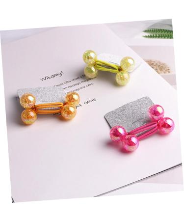 minkissy 3 Pairs Ponytail Holder Stretch Headbands for Women Colourful Rubber Bands Nostalgia Braid Holder Bracelet Holder Tail Bands Bracelet for Women Braided Rubber Miss Ponytail Hair - Buy Online on GoSupps.com