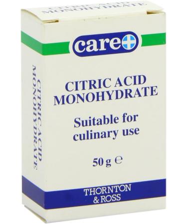Care 50g Citric Acid Monohydrate BP - High Quality Citric Acid for Various Uses - Buy Online on GoSupps.com