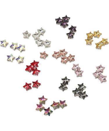 45 Pieces of Sewing Diameter 0.39 Inches Elegant Assorted Colours Multipurpose Glass for Clothing Bags Shoes - Buy Online on GoSupps.com