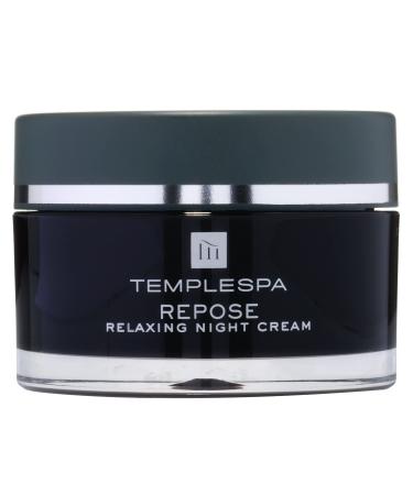 TEMPLESPA | REPOSE | Relaxing Aromatherapy Night Face Cream  Vitamin-Rich  Anti-Ageing Night Moisturizer to Calm  Relax & Settle the Skin  Natural Ingredients  Cruelty-Free  Vegan  1.6 fl.oz.