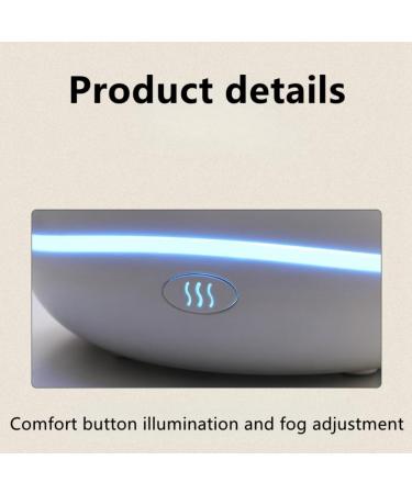 Wavata Flames Aroma Diffuser - 7-Color Essential Oil Humidifier for Kids Home Office & Yoga with Automatic Shut-Off (Black) - Buy Online on GoSupps.com