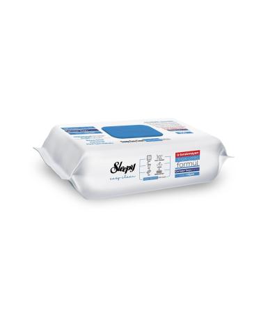 Sleepy Easy Clean Surface Cleaning Wipes Bleach Additive 1 Pack 100 Sheets 100 pieces (1 pack) Blue