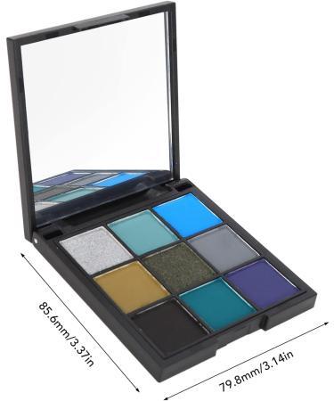9 Colors Eyeshadow Palette Makeup Palette Eye Shadows Easy Coloring Eyeshadow Makeup Kit Matte Glitter Shimmering Highlighting for Makeup (Type 1) - Buy Online on GoSupps.com