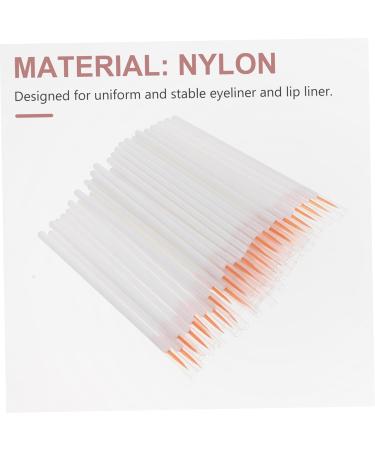 FOMIYES 200 Pcs Disposable Eyeliner Brush Liquid Eyeliner Lash Brush Tool Eyeliner Fiber Brush Tool Brush 8.5x0.3cmx2pcs Whitex2pcs - Buy Online on GoSupps.com