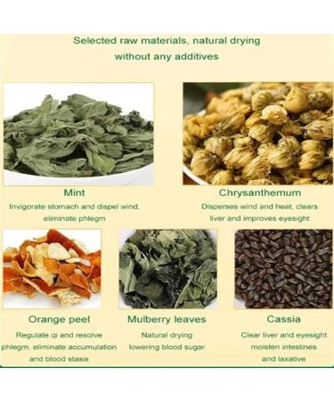 Mnsuid Herbal Three Cleansing Tea Health Preserving Tea Liver Support Tea Extracted From 18 Kinds of Herbs 30Bags/ Box (2 Box-60Bags) - Buy Online on GoSupps.com