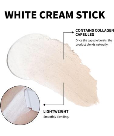 Foundation Makeup 13g Anti-Shine Concealer | 2-in-1 Dual-Ended Color-Changing Concealer Stick For Events and Travel - Buy Online on GoSupps.com