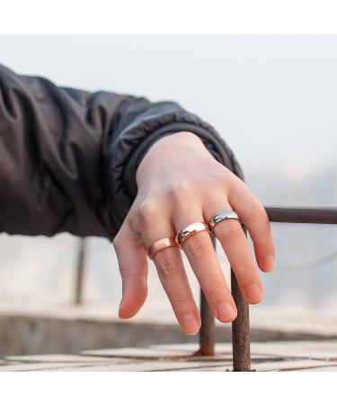 ANROLA Anti Snoring Ring 2PCS - Adjustable Acupressure Tool for Snore Reduction and Improved Breathing - Unisex Anti Snore Device (Gold) - Buy Online on GoSupps.com
