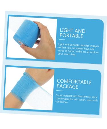 4 Rolls Sports Skin Membrane Athletic Wraps - Pink Wrist Tape Stretchable Foam Sports Tape Cuttable & Portable Athletic Wraps - Buy Online on GoSupps.com