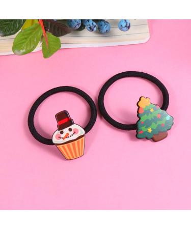 Frcolor 10-Piece Christmas Hair Clips for Kids | Festive Hair Ties & Decor for Girls - Buy Online on GoSupps.com