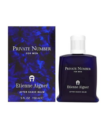 Etienne Aigner Private Number After Shave Balm for Men 5 Ounce