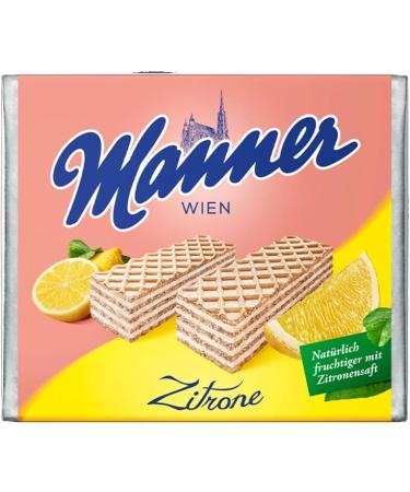  Manner WIEN Manner Pack of 12 lemon waffles 5 layers 75g - Buy Online on GoSupps.com