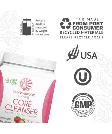 Sunwarrior Strawberry Cooler Plant-Based Prebiotic Fiber Blend Powder - 30 Servings - Buy Online on GoSupps.com