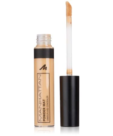 Manhattan Powder Mat Camouflage Concealer 400 TAN matted cream controller with applicator against dark circles and blemishes 1 x 7ml 400 TAN concealer