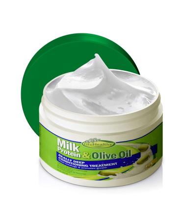 Sof N'Free N'Pretty Grohealthy Milk & Olive Deep Conditioner 16oz - Pack of 1 | Intensive Hair Treatment - Buy Online on GoSupps.com