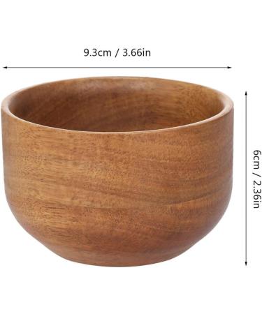 Frcolor Shaving Foam Shell Razor Set | Bamboo Shaving Soap Bowl & Brushes | 2PCS Travel Set 9.3x9.3x6cm - Perfect for International Shipping - Buy Online on GoSupps.com