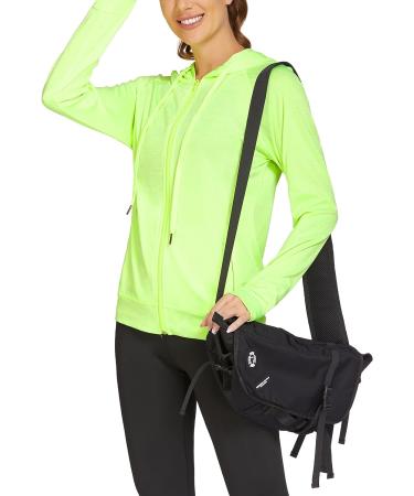 ELESOL Women's Athletic Hoodie | Full Zip Workout Jacket with Pockets - Buy Online on GoSupps.com