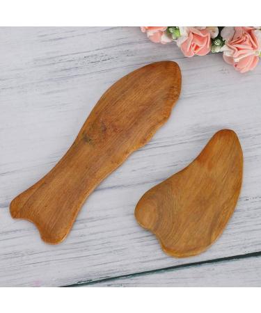 Wytino Massage Plate - Wooden Gua Sha Scraping Board for Face & Muscle Pain Relief | Stress Reduction Tool | International Shipping - Buy Online on GoSupps.com