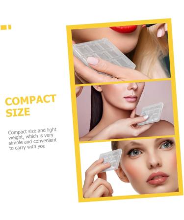 DOITOOL 9 Pcs Eye Shadow Box Eyeshadow Cosmetic Blusher Case Makeup Storage Case Highlighter Men and Women - Buy Online on GoSupps.com