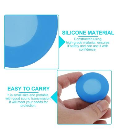 Buy POPETPOP Portable Silicone Stethoscope Head Covers - Diaphragm Protector Accessory (Blue) | International Shipping Available - Buy Online on GoSupps.com