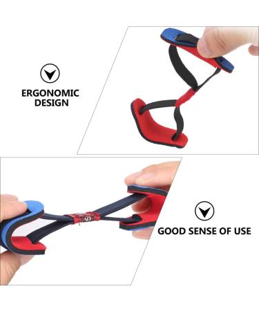 Healeved Clip Board 12pcs Toe Alignment Stretchers for Hallux Valgus with Blue Belt - Men's Foot Corrector Tool - Elastic Bunion Corrector and Toe Straightener Braces (Blue x3pcs) - Buy Online on GoSupps.com