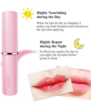  bellv Color-changing lipstick | Magic temperature-changing lip balm | Magic color-changing lipstick | Tinted lip balm that transforms into a moisturizing cream - Buy Online on GoSupps.com