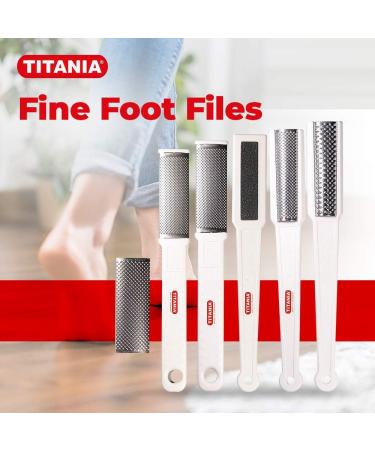 Hornhaut Trash Stainless Steel Titania - Durable & Effective Pedicure Tool for Smooth Feet | Shop Internationally - Buy Online on GoSupps.com