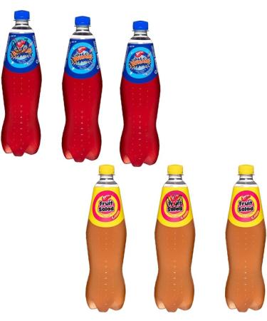 Barratt Fruit Salad Wham Fizzy Drink 850ml | Pick Any Flavour & Number of Bottles - Buy Online on GoSupps.com