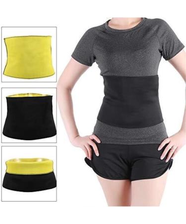 Back Support Back Brace Lumbar Support Waist Trainer Belt Waist Trainer Tummy Belly Reduce Postpartum Slimming Waist Back Support Belt(Medium) Medium Yellow - Buy Online on GoSupps.com