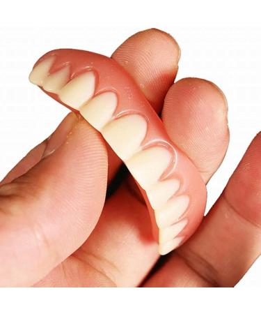 MXRFACTORY Denters: Natural Tone Removable False Teeth Smile Perfect - 7 Pairs Tooth Veneers for Missing Teeth & Whitening - Buy Online on GoSupps.com
