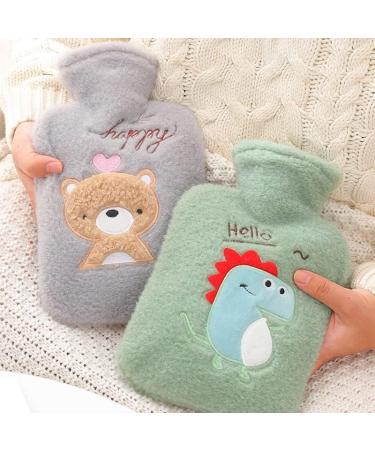 Maies Plush Hot Water Bottle - Cozy Heating Pad for Menstrual Relief & Baby Hand Warmers | International Shipping - Buy Online on GoSupps.com