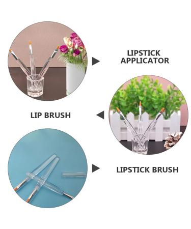 20pcs Makeup Brush Set with Covers | Lip Balm & Lipstick Brushes | Eyeshadow Applicator | Cosmetic Lip Makeup Tools - Buy Online on GoSupps.com