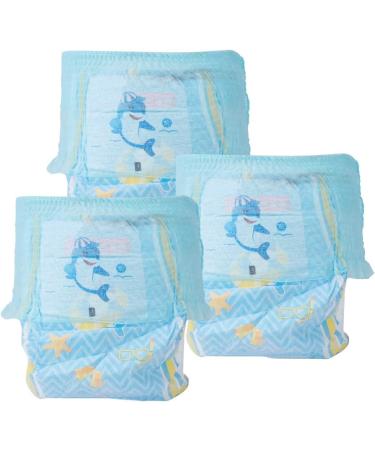 3PC Reusable Swimming Diaper for Babies - Breathable & Adjustable Swim Diapers for Boys & Girls | Sizes M/L/XL/XXL (XL 12-16kg) - Perfect for Swimming Lessons & Vacations - Buy Online on GoSupps.com