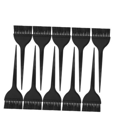 Mikinona 10 Pi ces Kit de Brosses Teinture Cheveux Plastique Outils Applicateurs Pr cis pour Salon et Usage Domestique Brosses M langeuses et Peignes pour Coloration Uniforme