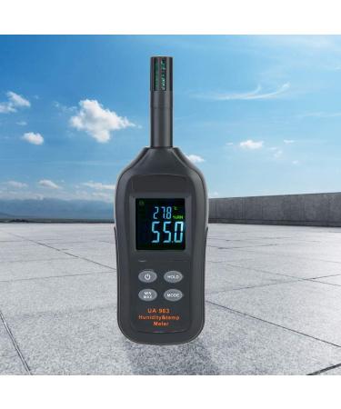 Digital Temperature Moisturizer UA963 - Thermometer Hygrometer with Dew Point & Wet Ball Tester for Rooms & Commercial Use - Buy Online on GoSupps.com