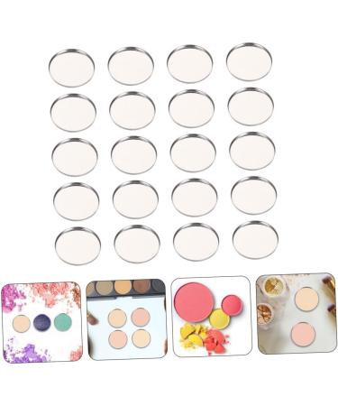 FOMIYES 100 Pcs Eye Shadow Disk Makeup Lipstick Eyeshadow Small Case Eyeshadow Case Miss Cosmetics Simple - Buy Online on GoSupps.com