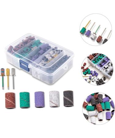 Healvian 2 Sets Nail Polish Set Manicure Polisher Buffer White Sanding Bands for Nail Drill Mandrel Bit for Nails Nail Bits Nail Drill Sanding Bands Nail Art Accessories Nail Tools Alloy - Buy Online on GoSupps.com