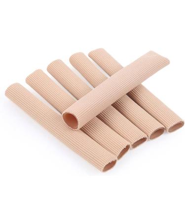 ADOCARN Gel Toe Tubes - 2pcs Fabric Toe Protectors for Women | Anti-Skid Cushions for Pain Relief and Hammer Toe Protection - Buy Online on GoSupps.com