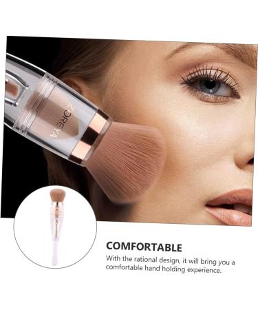 Angoily 1 Set 3 in 1 Makeup Brush Blending Face Brush Portable Makeup Stippling Mineral Brush Foundation Brush Blusher Brush Make up Woman Eye Shadow Brush Artificial Fiber White - Buy Online on GoSupps.com