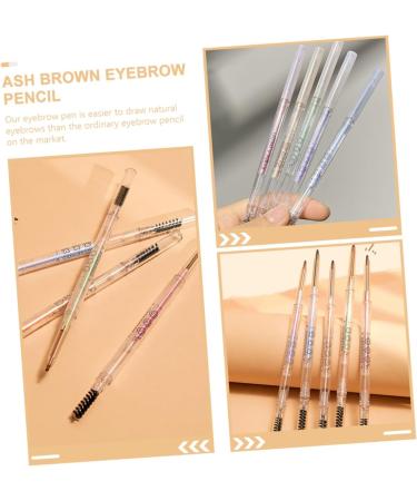 WOONEKY 5pcs Eyebrow Makeup Tools Brow Pencil Eyebrow Makeup Pencils Anti-perspiration Eyebrow Pens Paste - Buy Online on GoSupps.com