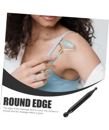 Homsfou 2-in-1 Gua Sha Body & Face Massage Tool | Acupuncture Point Stick & Beeswax Massage Device for Whole Body Relaxation | International Shipping Available - Buy Online on GoSupps.com