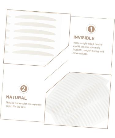 Beavorty Eye Makeup Tools 60 Sheets double eyelid sticker makeup tape double back tape Natural Eyelid Patches semicircle tool - Buy Online on GoSupps.com