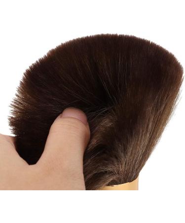 Barber Brush Soft Neck Brush Portable Hairdressing Brushes for Barbers and Hairdressers(Wood color) - Buy Online on GoSupps.com