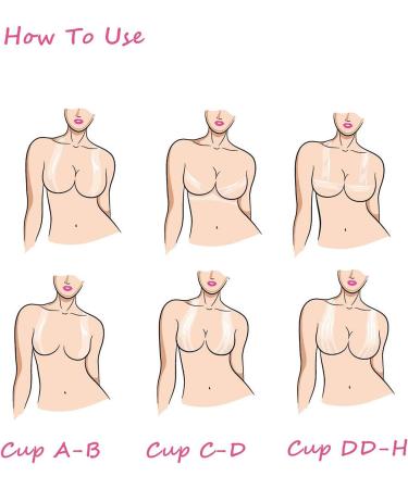 Clear Breast Lift Tape for A-DD Cup Large Breast | Invisible Push Up Tape | Sweatproof Body Tape for Breast Lift - Christmas Elk Nipple Covers Included - Buy Online on GoSupps.com