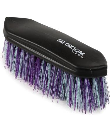 Shires Small Ezi Groom Dandy Brush One Size Blue Orange - Buy Online on GoSupps.com
