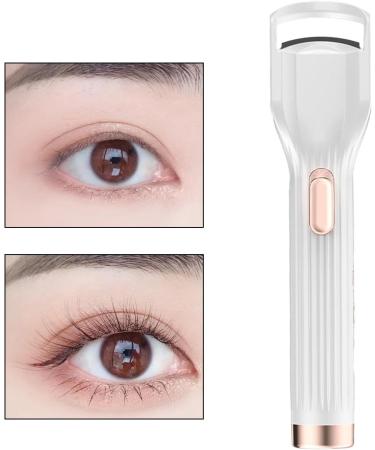 Heated Lash Curler | Electric Heat Curler for Eye Lashes Rechargeable Long-Lasting Women Eye Lash Curling Heater for Daily Commutes & Dates Without Fan - Buy Online on GoSupps.com