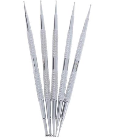 5pcs 2 Way Nail Pen Set - Acrylic UV Gel Manicure Tool for Perfect Nails | International Shipping Available - Buy Online on GoSupps.com
