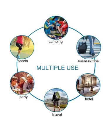 100 PCS Compressed Towels - Portable Mini Coin Tissue for Travel, Sports, Beauty Salon & Home - Hand Wipes - Buy Online on GoSupps.com